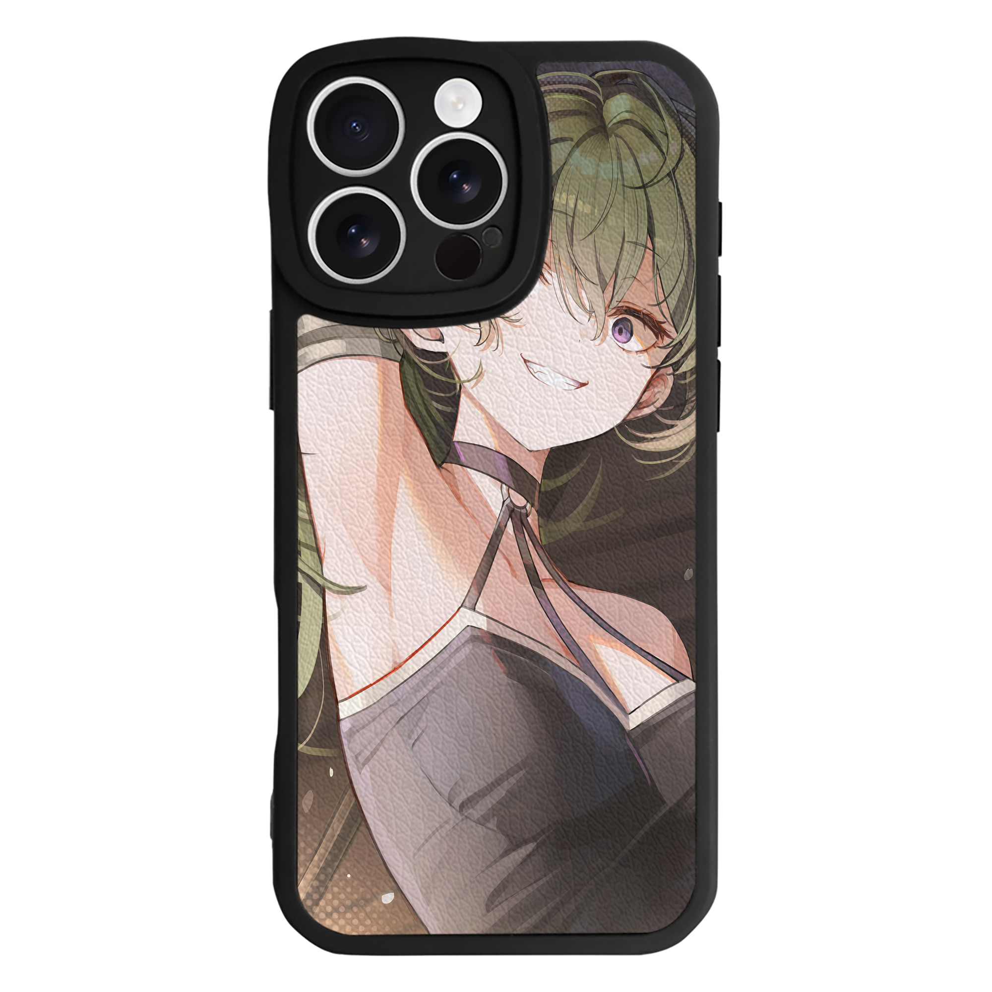 （画像用） 葬送のフリーレン Frieren 【iPhone 16シリーズ対応】シリコンスマホケース（レザー調） 材質：シリコン